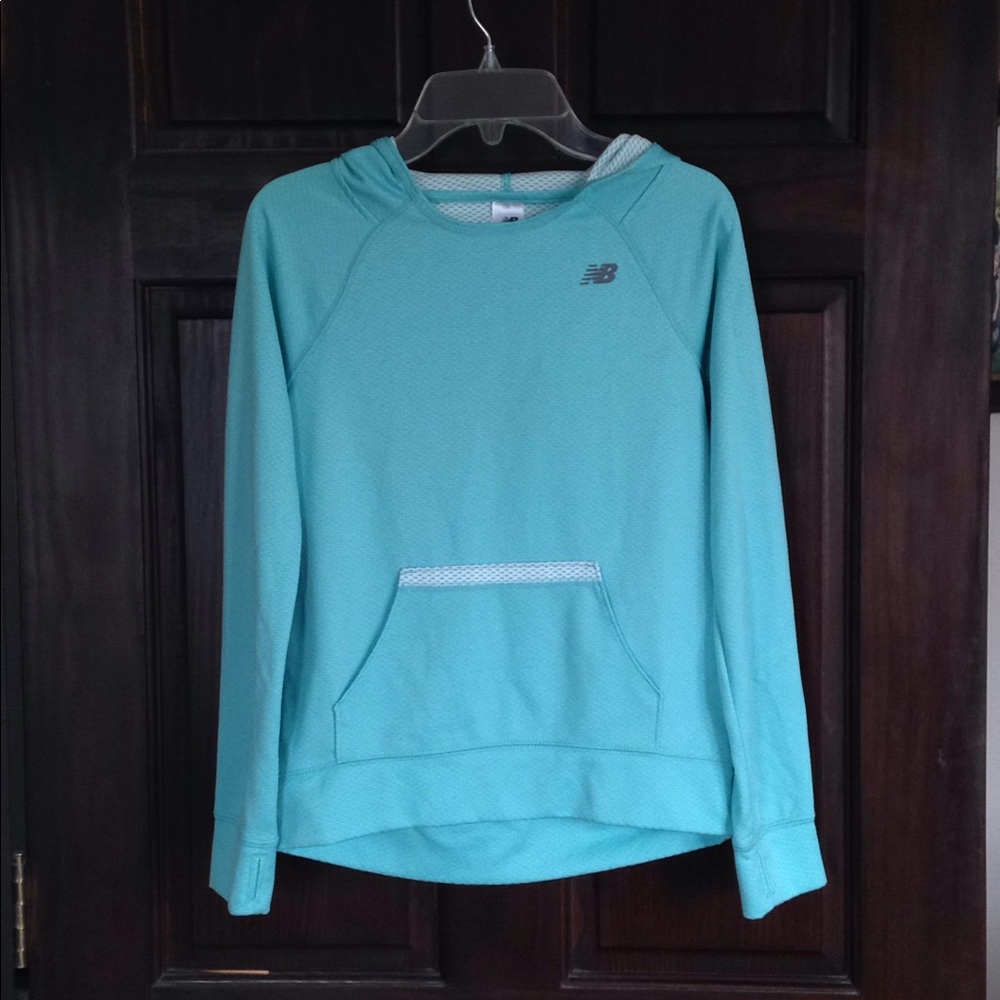 New Balance blue hoodie